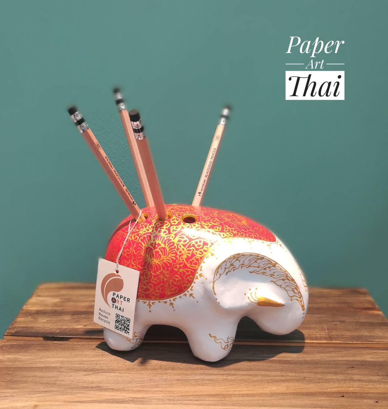 ช้างเสียบดินสอปากกา Size M