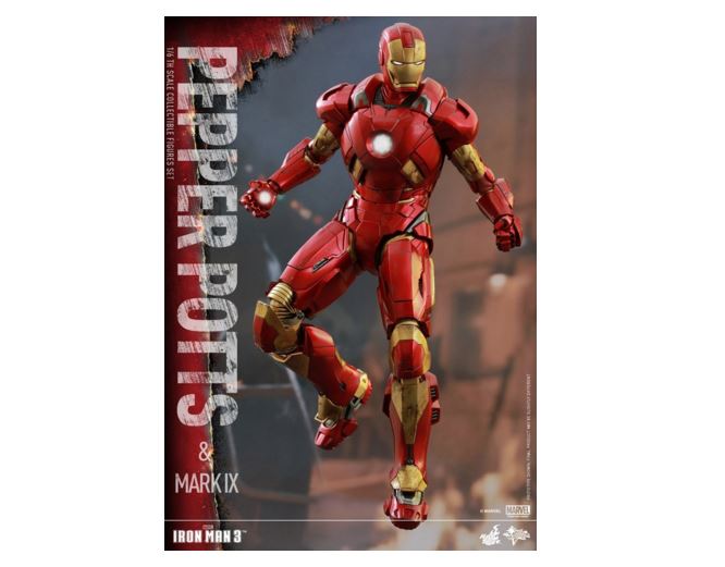 HOTTOYS - Pepper potts & Iron man mark 9 : hot toys Special !!!