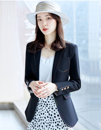 สินค้าพรีออเดอร์ เสื้อสูทแฟชั่นสวยหรูสไตล์เกาหลี มี2สี PO-SUIT-043