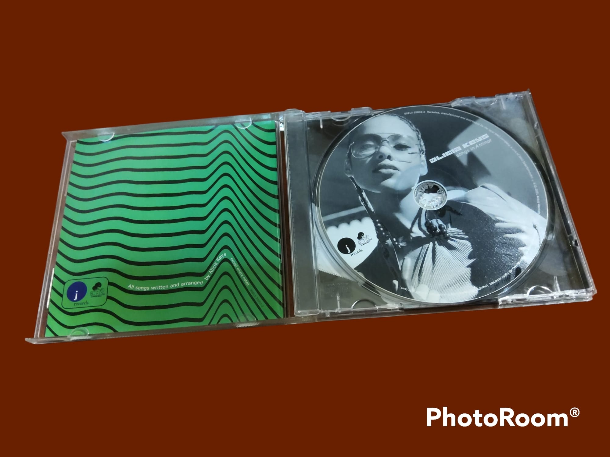 CD เพลง Alicia Keys Songs in A Minor · พ.ศ. 2544