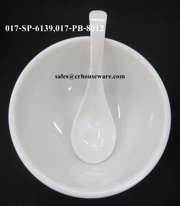 Porceline ช้อน 017-SP-6139,spoon