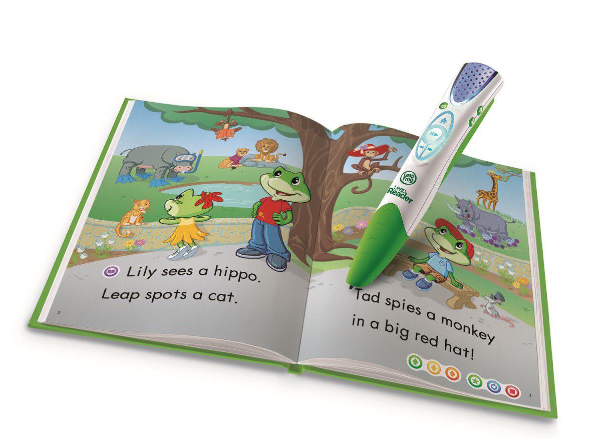 ปากกาอ่านหนังสือได้ LeapFrog LeapReader System Learn to Read 10 Book Bundle