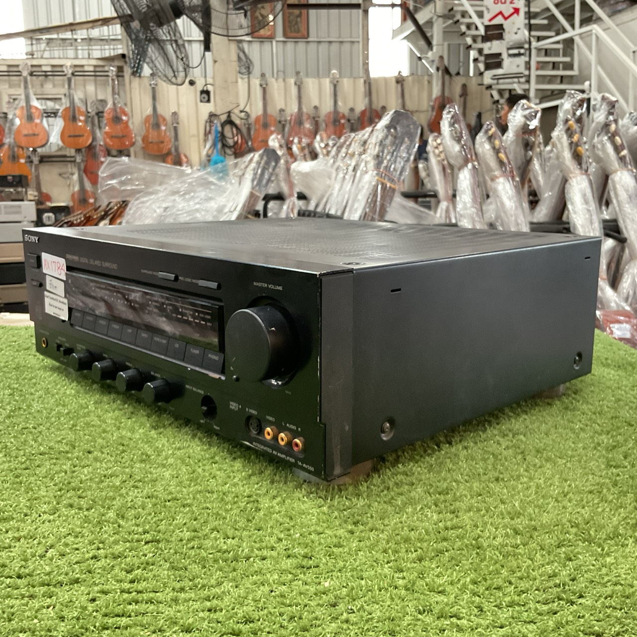 เครื่องขยายเสียง SONY : TA-AV550 สินค้าไม่พร้อมใช้งาน (ต้องซ่อม)