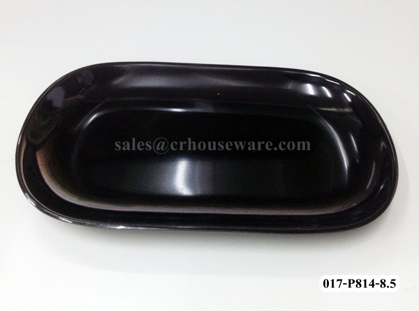 จานเปลเมลามีนไม่มีขอบ 8.5" 017-P814-8.5
