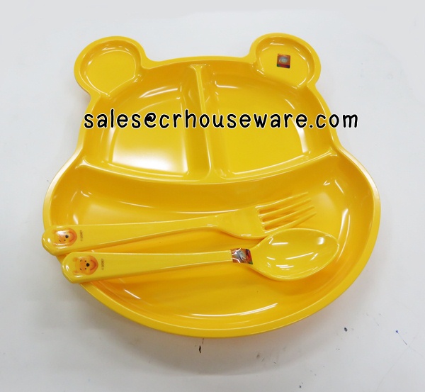 ช้อน+ส้อมหมีพูห์ 017-SP/F2358