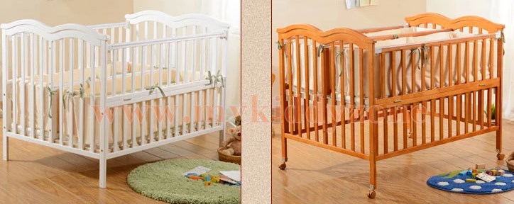 เตียงนอนไม้สำหรับเด็กแฝด White Premium TP21059 (WD11)