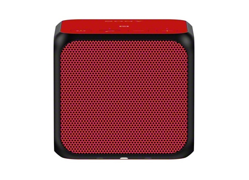 Sony ลำโพงพกพา Bluetooth® แบบไร้สาย รุ่น SRS-X11 (สีแดง)