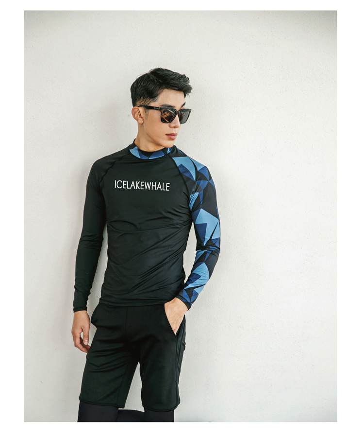 ชุดว่ายน้ำผู้ชาย 4xl กัน uv เซต 3 ชิ้น รอบอก 42-48กางเกงขาสั้นและขายาว รอบเอว 36-42 สะโพก 42-52 นิ้ว ตัวเสื้อยาว 29 กางเกงขาสั้นยาว 20นิ้วค่ะ