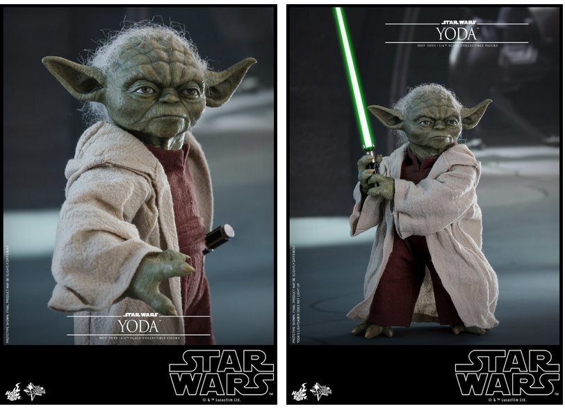 HOTTOYS - Star Wars / Episode II Attack of the Clones - Yoda