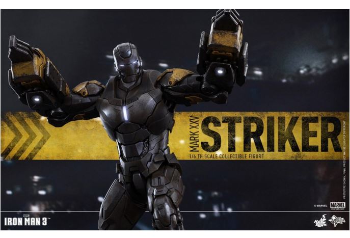 HOTTOYS Iron Man 3 - Iron Man Mark 25 (STRIKER)
