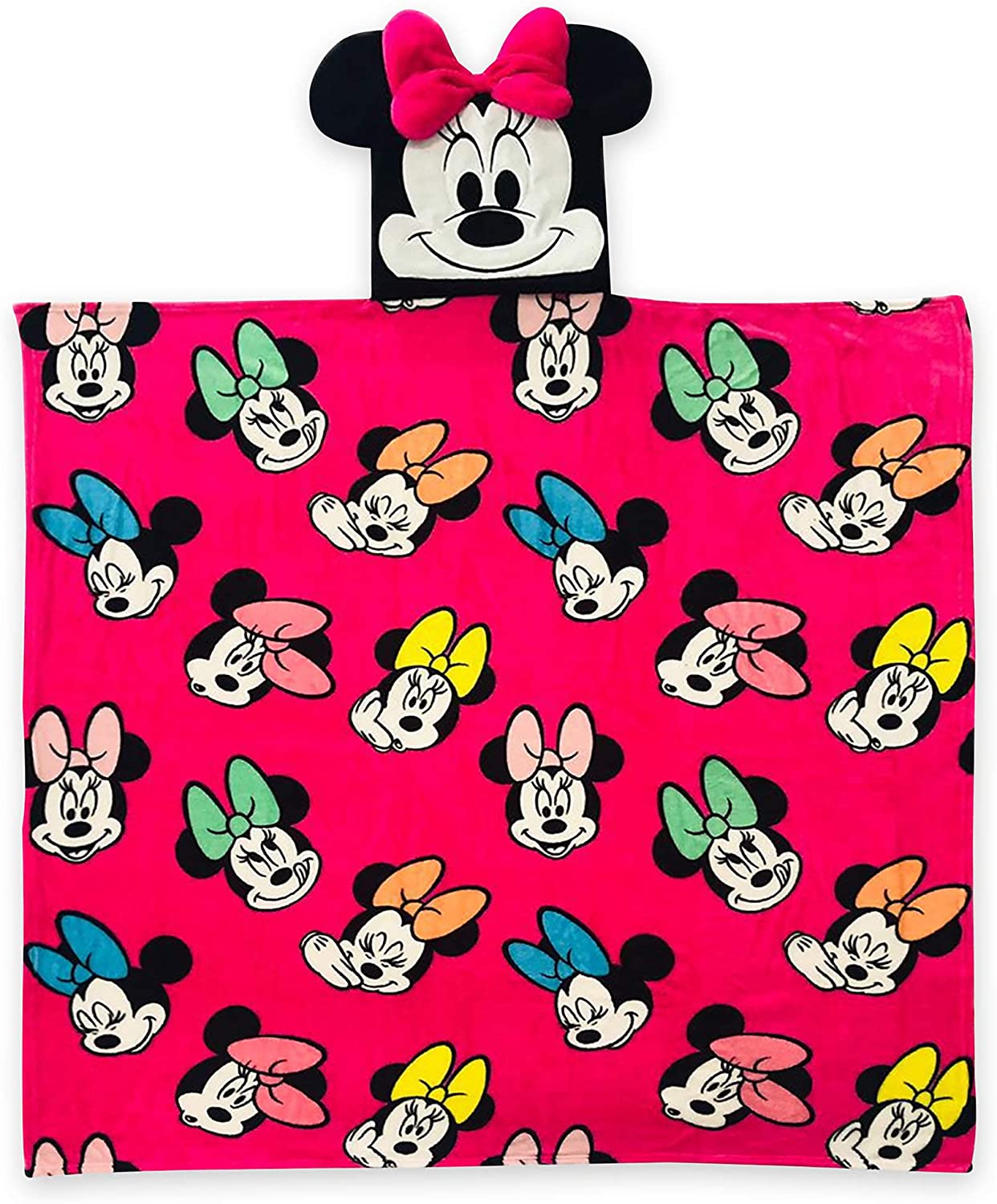 หมอนผ้าห่ม Disney Minnie Mouse Convertible Fleece Throw