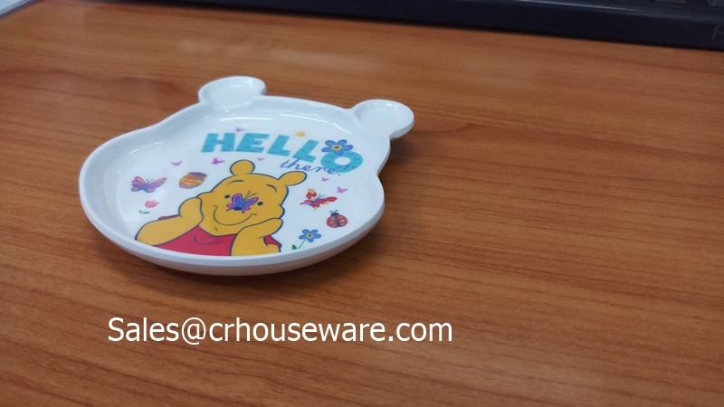 จานรองแก้ว ลายPooh Birds PB-6249-4,saucer