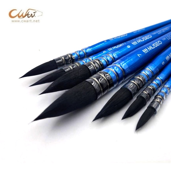 พู่กันมัดลวด Museo The Legend