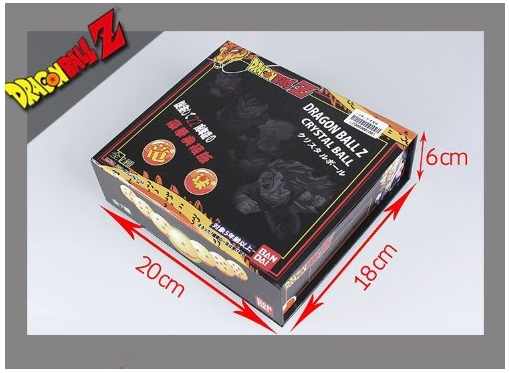 ดราก้อนบอล (Dragon Ball) เจ็ดชุดคริสตัล 4.5cm
