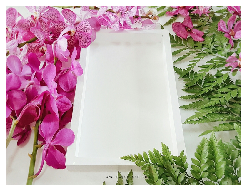 White Wooden Tray
