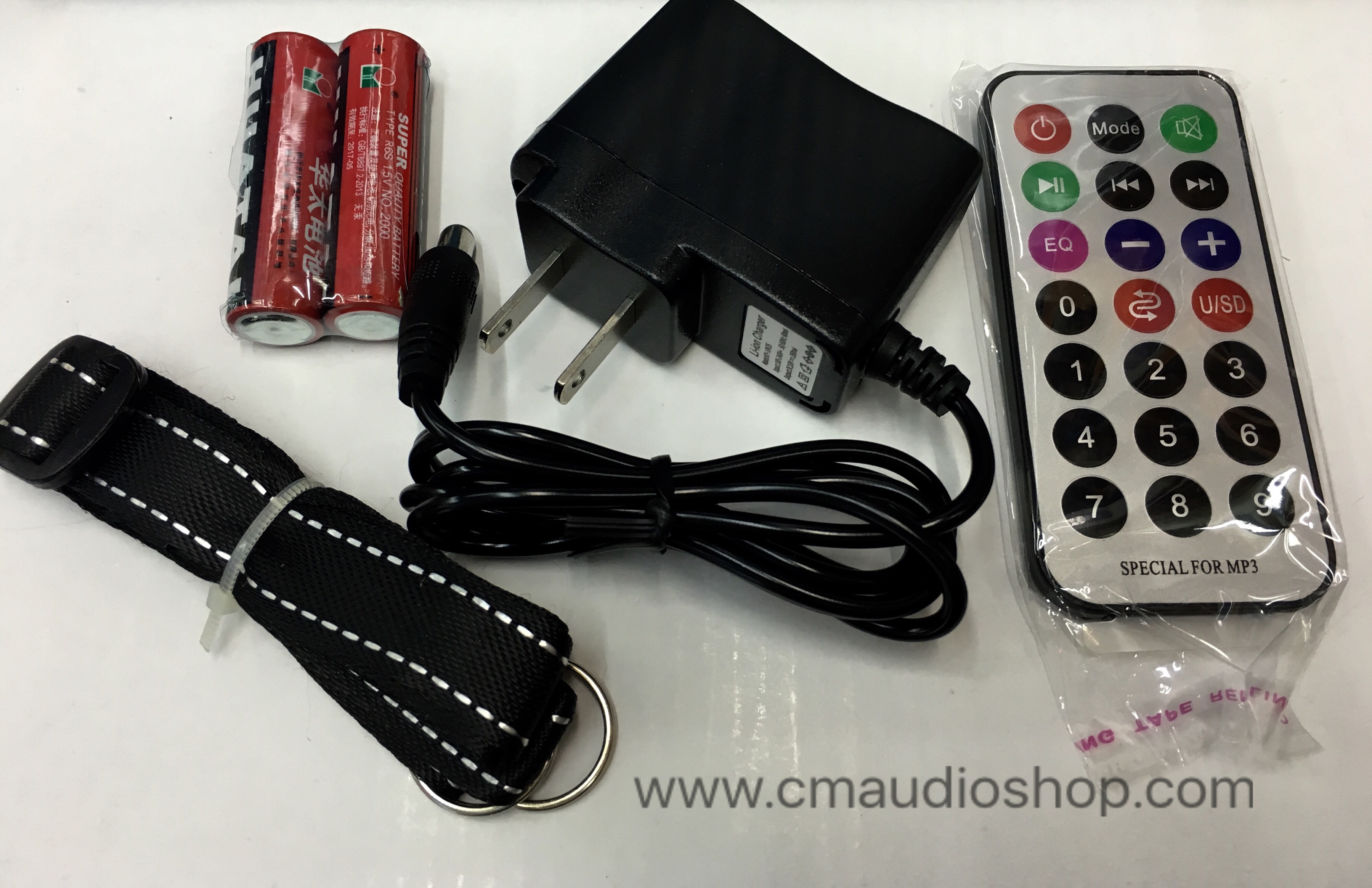 ไมค์-ลำโพงคาดเอว/ ลำโพงแบบพกพา E-388 (USB)