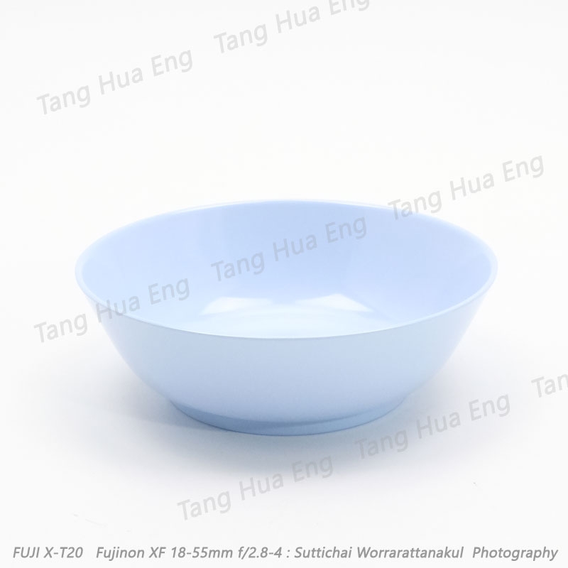 (โหล)ชามแกง 7.5นิ้วตรายูนิก้า B830-7.5 สีครีมขาว ( บัว )/สีฟ้า