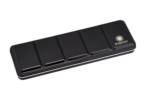 ชุดสีน้ำกล่องโลหะ Rembrandt 24สี พร้อมพู่กัน