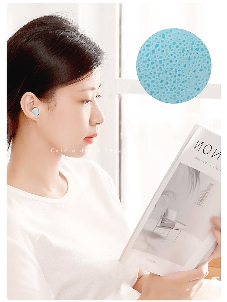 Fasola Ear Plug ที่อุดหูกันเสียง 5 คู่ต่อกล่อง มี 2 สี