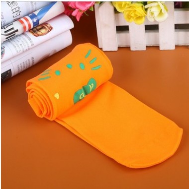 F- ถุงน่องเต็มตัว เนื้อผ้าละเอียด ลายแมว