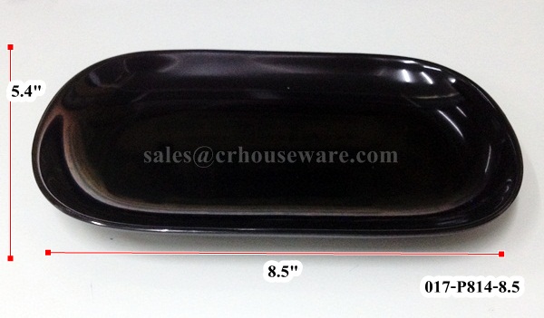 จานเปลเมลามีนไม่มีขอบ 8.5" 017-P814-8.5