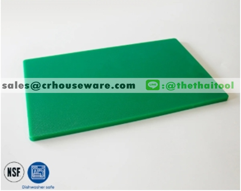 เขียงพลาสติก แยกสี รหัสสินค้า 011-CCB1520,เขียงพลาสติกแยกสีมาตรฐานNSF,Color_Cutting_Board_Changrai,