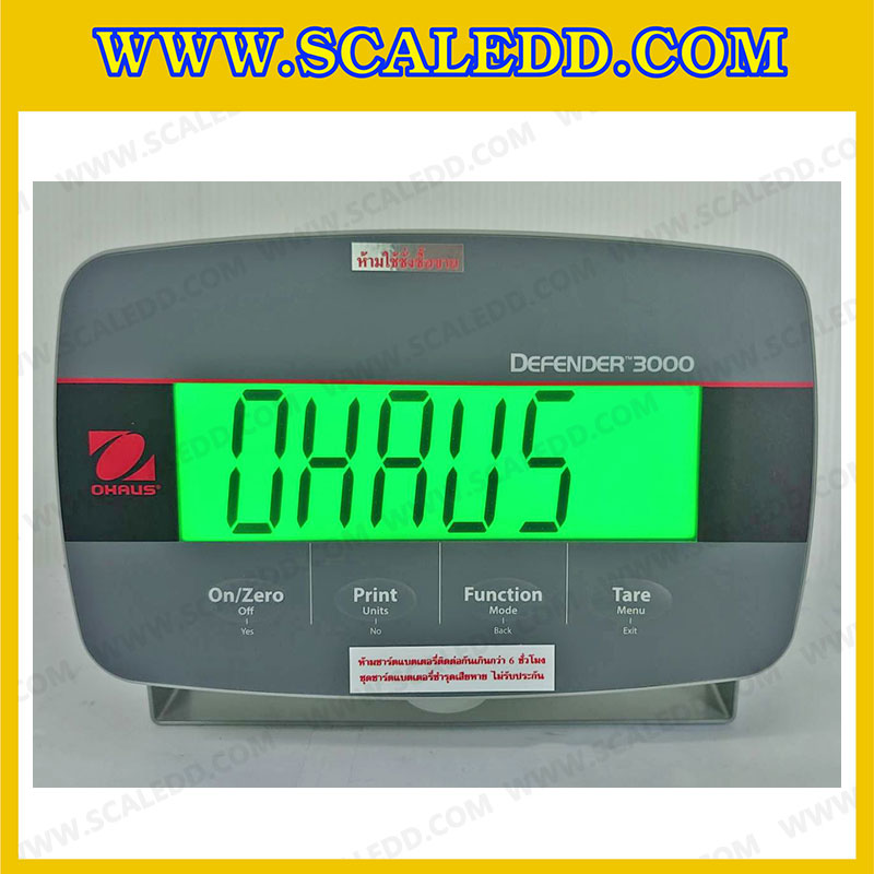 หน้าจอเครื่องชั่ง อะไหล่เครื่องชั่ง OHAUS สำหรับเครื่องชั่งดิจิตอล OHAUS Defender 3000 (DT33P) หัวอ่านเครื่องชั่ง หน้าจอเครื่องชั่ง อะไหล่เครื่องชั่ง อะไหล่หัวอ่านเครื่องชั่ง หน้าจออะไหล่