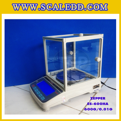 เครื่องชั่ง600กรัม เครื่องชั่งน้ำหนัก600กรัม เครื่องชั่งละเอียดสูง600กรัม เครื่องชั่งน้ำหนัก600g เครื่องชั่งทศนิยม 2 ตำแหน่ง ตาชั่ง600g เครื่องชั่งน้ำหนักระบบอิเล็กทรอนิกส์600g ความละเอียด 0.01g รุ่น ES-600HA จานชั่งขนาด126mm.