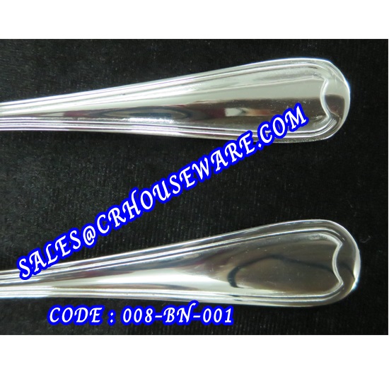 008-BN-001 ช้อน-ส้อมสแตนเลส ลายบริทนีย์