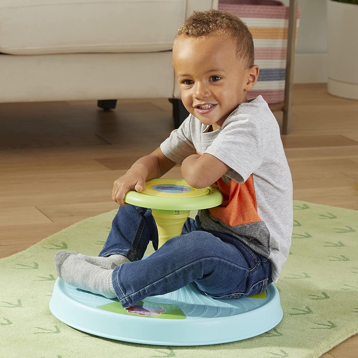 เก้าอี้หมุนได้ Playskool Peppa Pig Sit 'n Spin