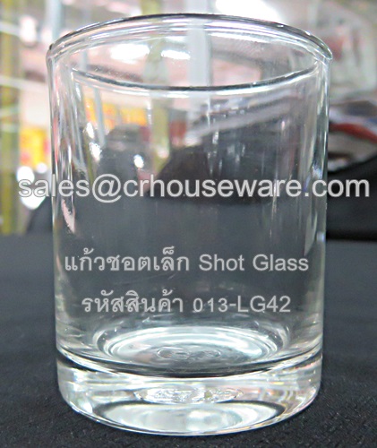 แก้วชอตเล็ก Short Glass รหัสสินค้า 013-LG42