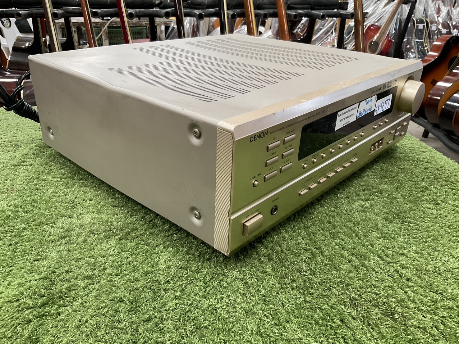 เครื่องขยายเสียง DENON : AVC-1550 สินค้าไม่พร้อมใช้งาน(ต้องซ่อม)