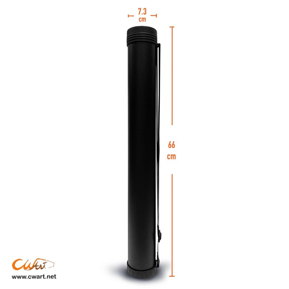 กระบอกใส่แบบเหล็ก Seikai 7.3 x 66 cm