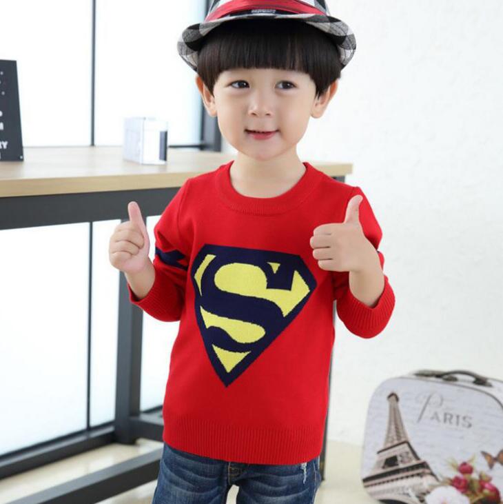 เสื้อกันหนาว : เสื้อกันหนาว ไหมพรม ซุปเปอร์แมน