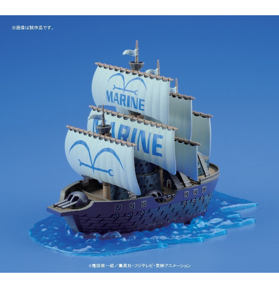 ONE PIECE Grand Ship Collection - Marine Ship