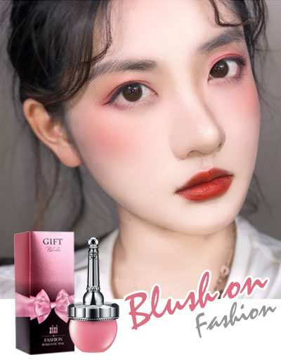 XiXi Romantic pink บลัชออนกระปุกน่ารัก 3สีสวย รหัสBLS003