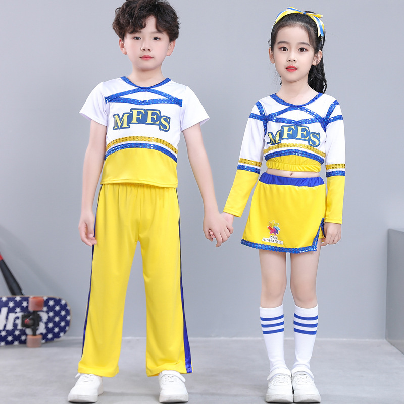 สินค้าพร้อมส่ง ***ชุดเชียร์ลีดเดอร์ เซ็ท เสื้อ+กระโปรง