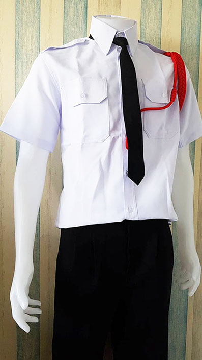 ชุดสีขาวเเขนยาว-แขนสั้น