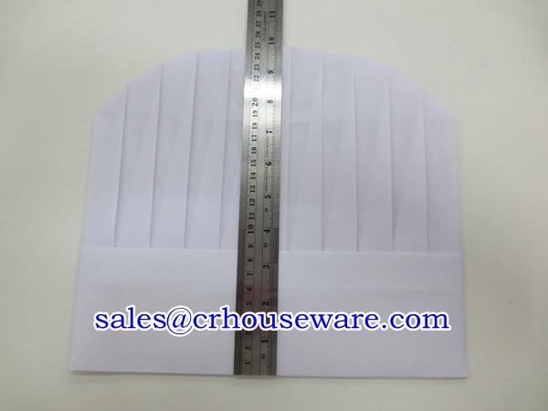 หมวกกุ๊กกระดาษ, 044-KK-C,Chef_hat,European_cook_hat