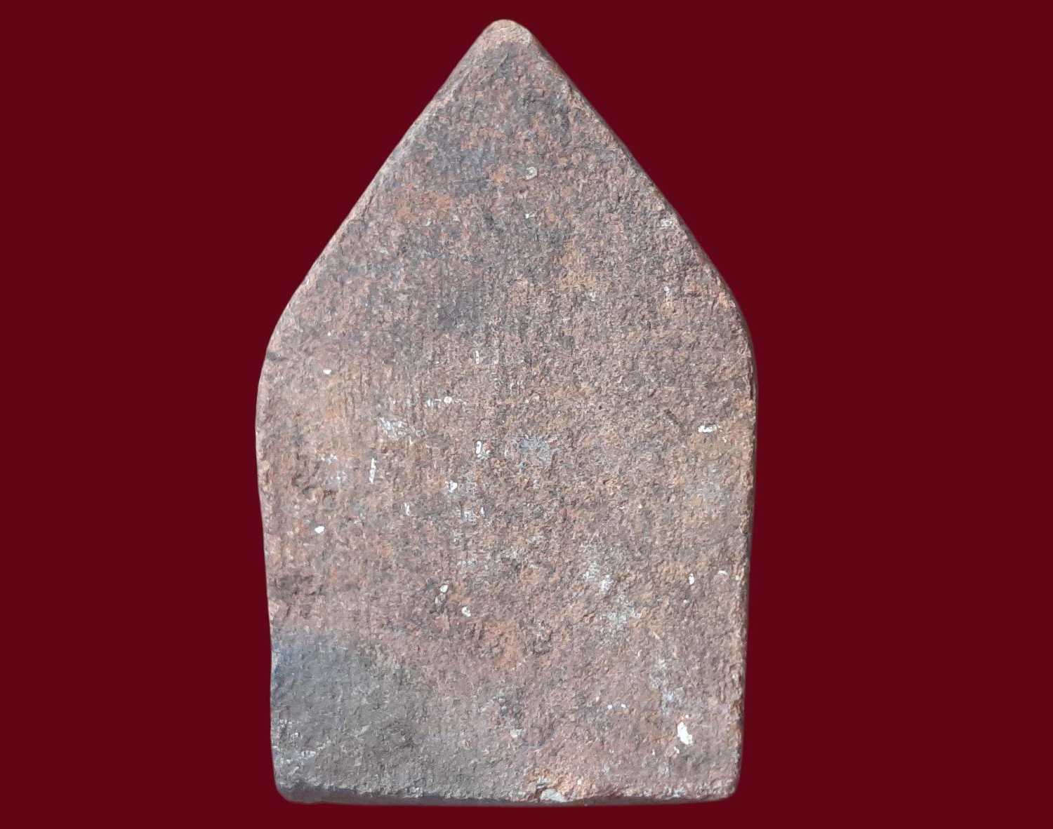 ขุนแผน มหาเสน่ห์ หลวงปู่สรวง บ้านละลม ศรีสะเกษ เนื้อดินสีแดงปราสาทขอมพันปี พิมพ์นิยม ปี ๒๕๑๙