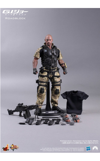 Masterpiece ภาพยนตร์ GI Joe 2 ขนาด 1/6 Roadblock