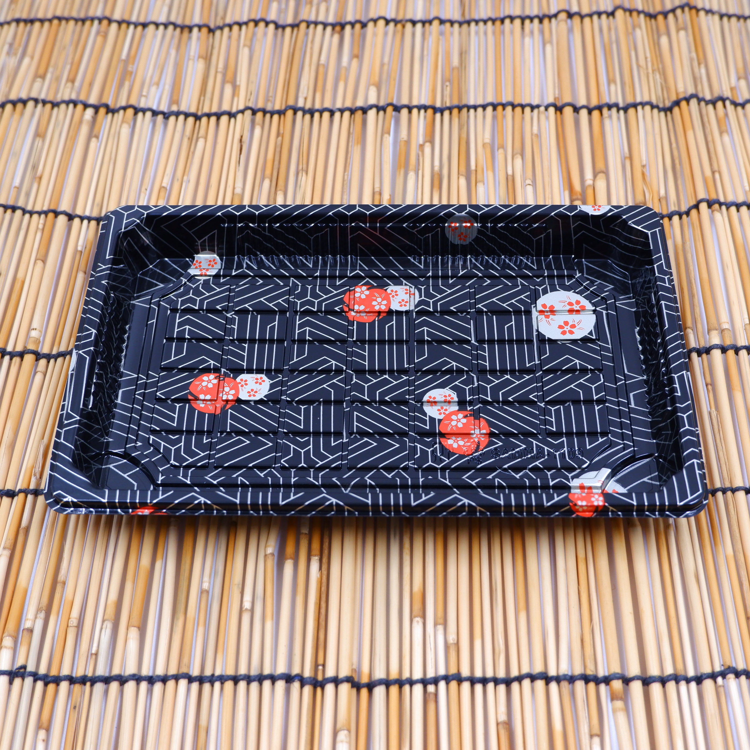 ถาดใส่ซูชิ กล่องใส่ซูชิ SM-1109 Sakura (50 pcs.)