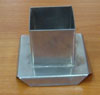 แท่นหล่อเทียนสเตนเลส รูปสี่เหลี่ยมจัตุรัส รหัสสินค้า 016-C-04 Candle mold stainless quadrate. 016-C-04