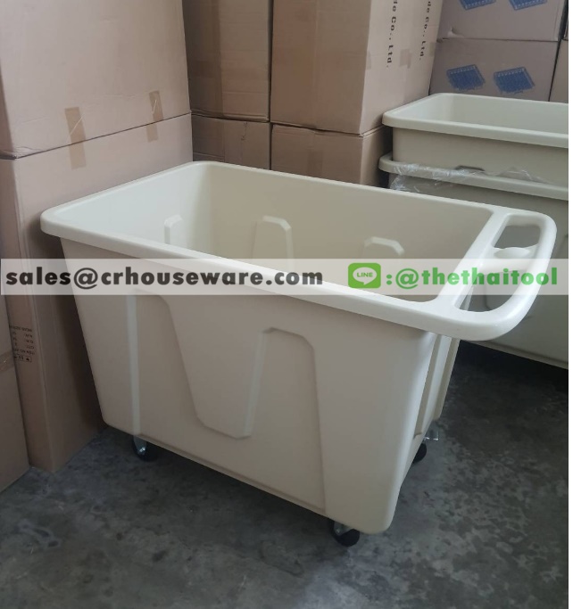 รถเข็นเก็บผ้าขนาดเล็ก (Laundry Trolley) 002-HK08216