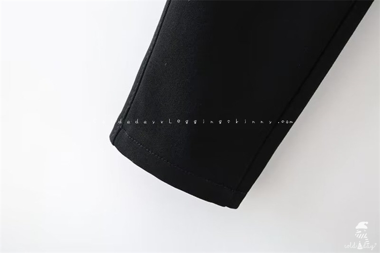 กางเกงสกินนี่กันหนาวบุขนสัตว์ สำหรับสาวอ้วน สาวอวบ ไซส์ใหญ่ XL-6XL