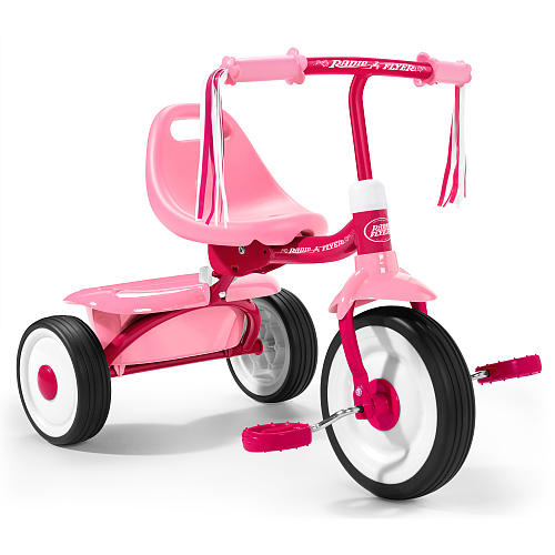 จักรยาน 3 สามล้อแบบพับได้ Radio Flyer Fold 2 Go Trike Pink สีชมพู