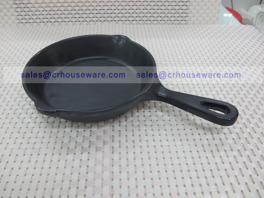 กระทะเสิร์ฟอาหารเมลามีน สีดำ 9.8 นิ้ว 017-PX-F176398