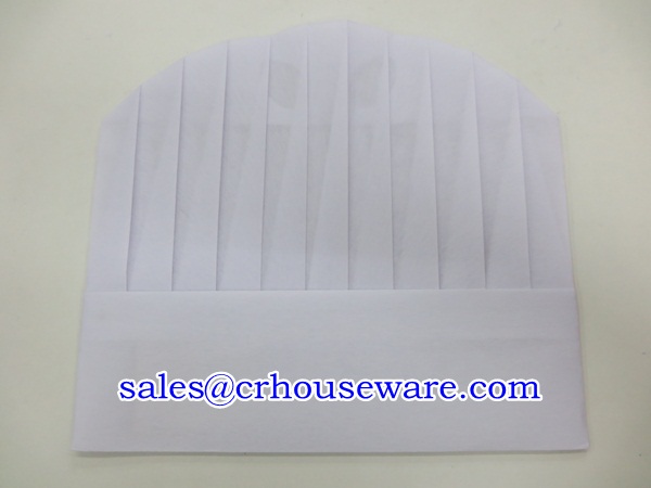 หมวกกุ๊กกระดาษ, 044-KK-C,Chef_hat,European_cook_hat