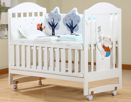 เตียงนอนไม้สำหรับเด็ก Premium set (WD2) TP21039