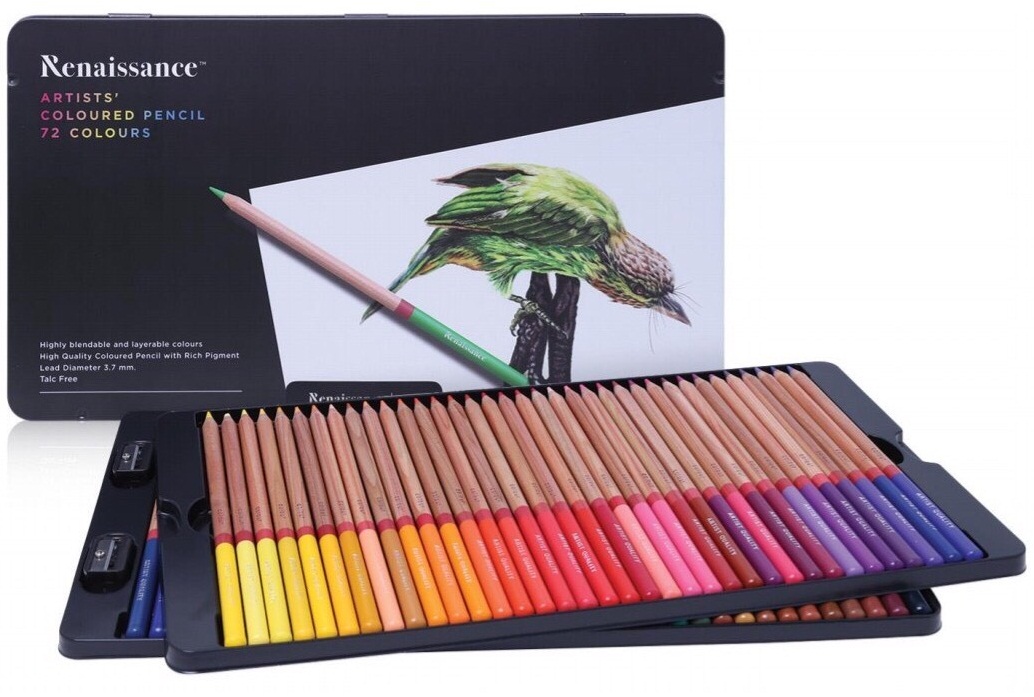 ชุดสีไม้ Renaissance 72สี